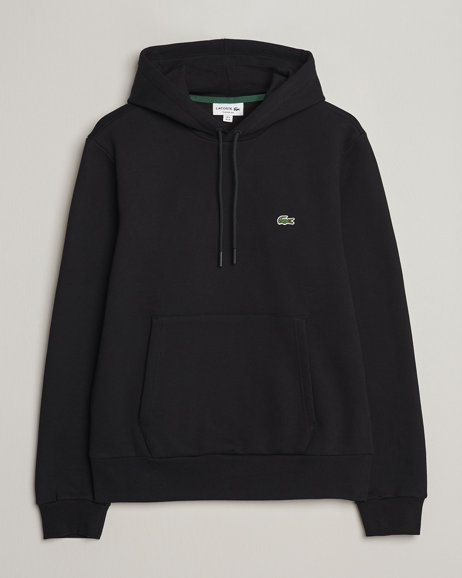 Lacoste Hoodie Black – Black