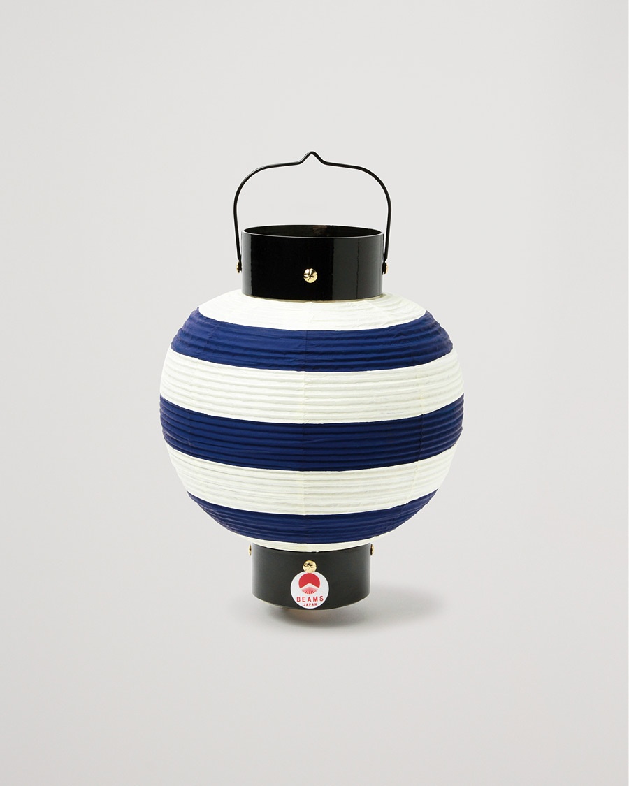 Men | For the Home Lover | Beams Japan | Striped Paper Lantern Indigo