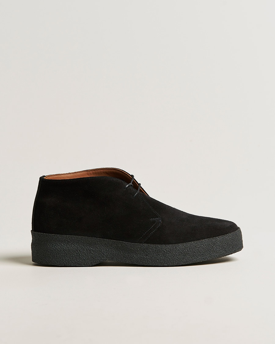 Men | Chukka Boots | Sanders | Sam Chukka Boot Black Suede