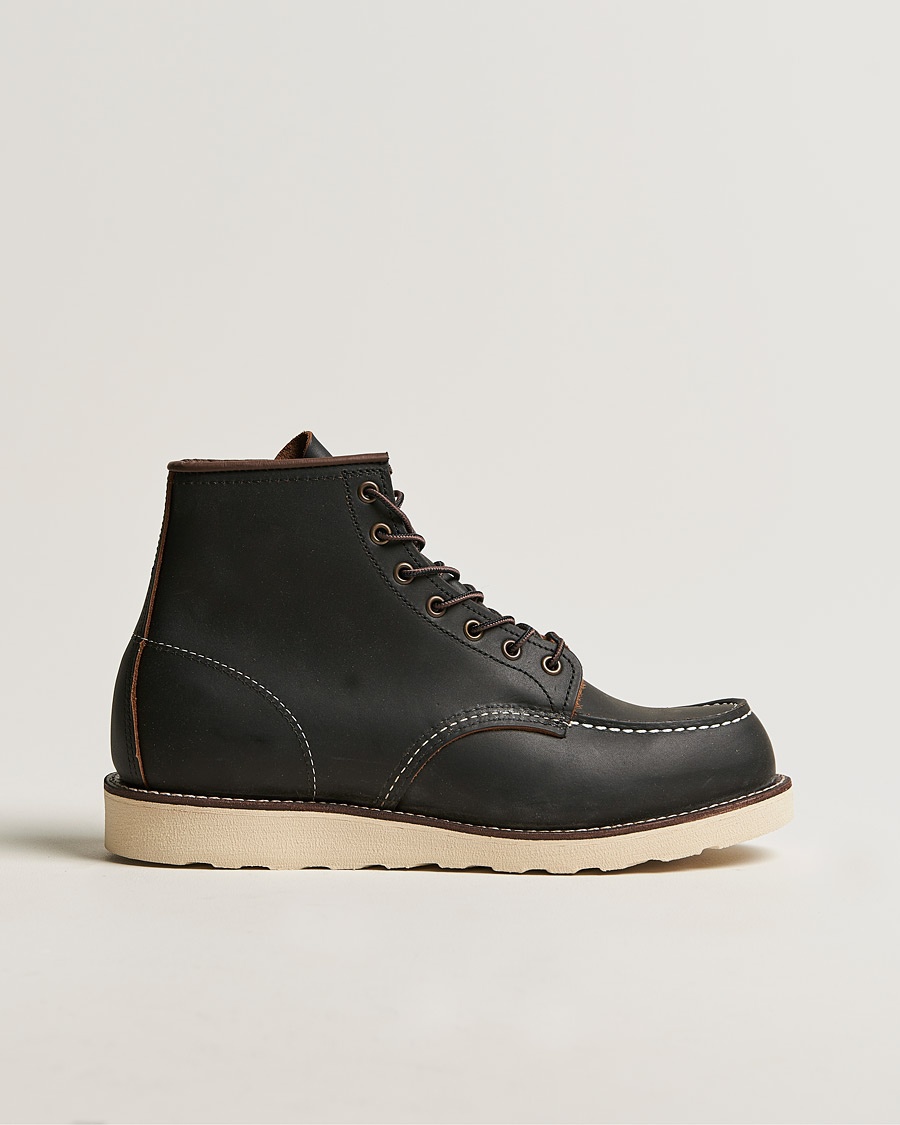 Red Wing Shoes Moc Toe Boot Black Prairie – Black