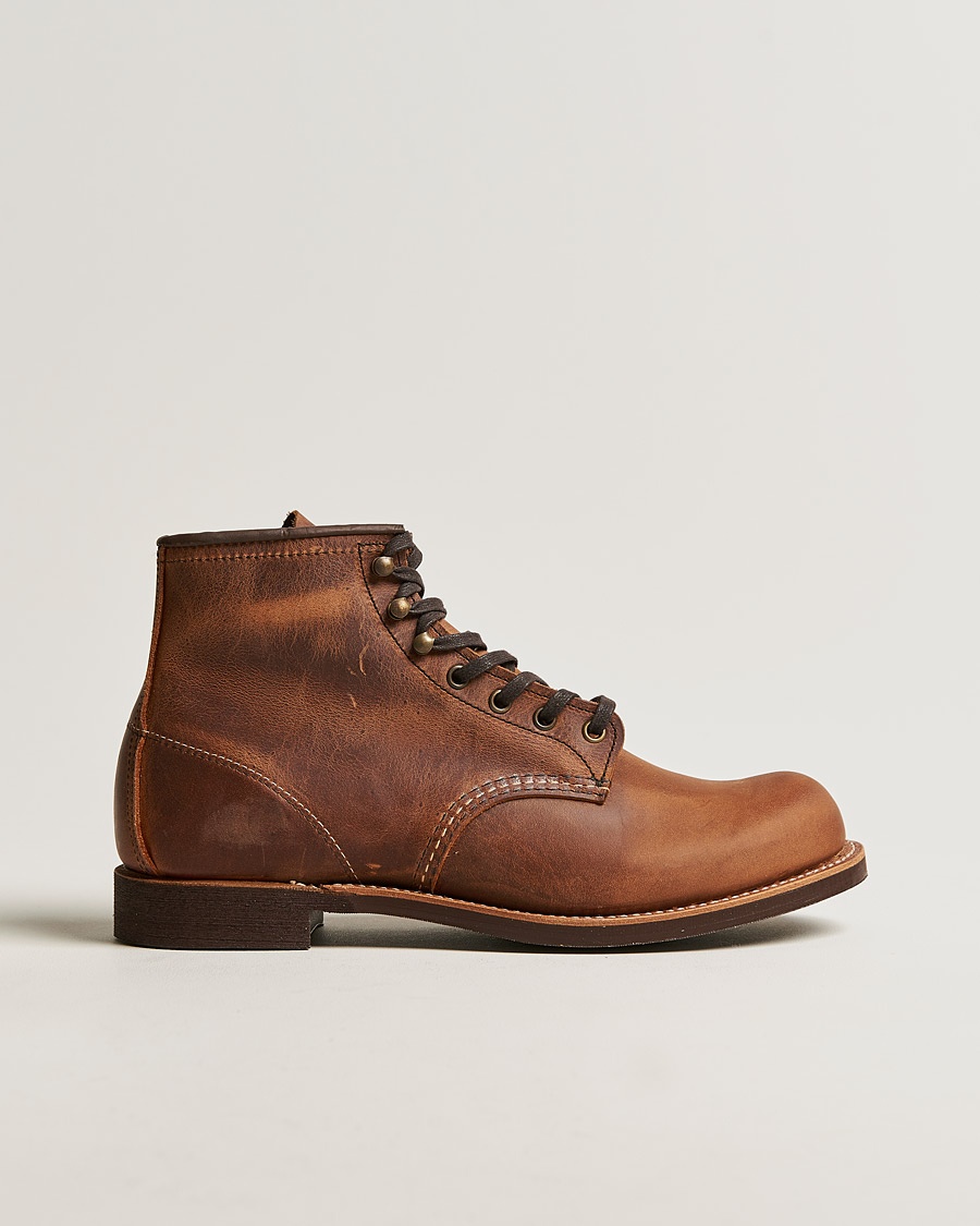 Men | Lace-up Boots | Red Wing Shoes | Blacksmith Boot Copper Rough/Tough Leather