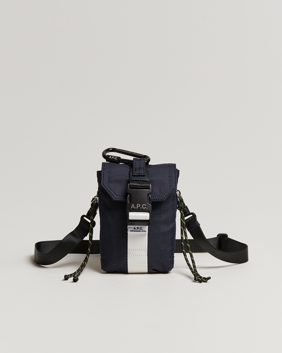 Men | Shoulder Bags | A.P.C. | Trek Crossbody Pouch Dark Navy