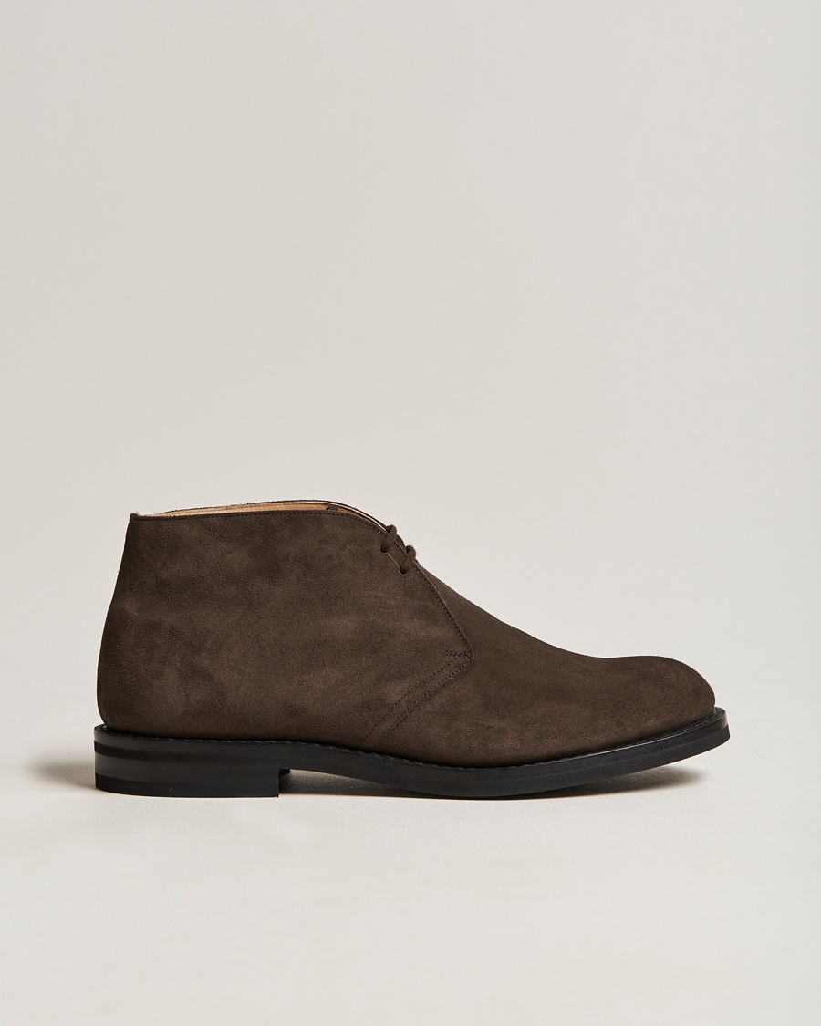 Church's Ryder Desert Boots Dark Brown Suede – Brown