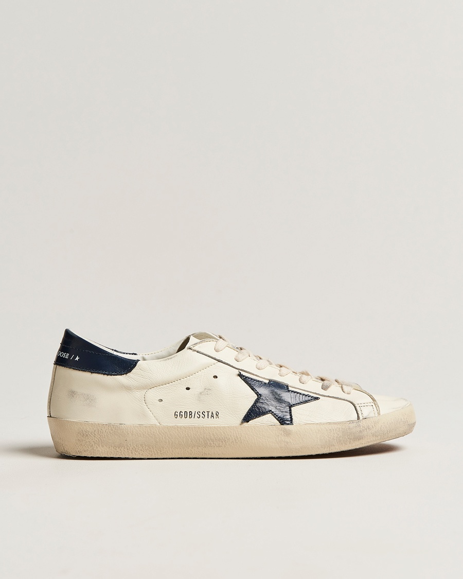 Men | | Golden Goose | Super-Star Sneakers Beige/Midnight