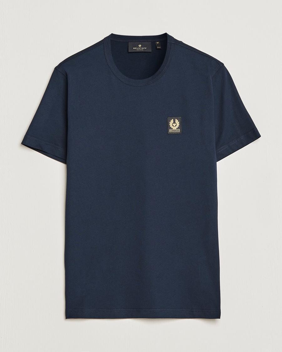 Belstaff Cotton Logo T-Shirt Dark Ink – Blue