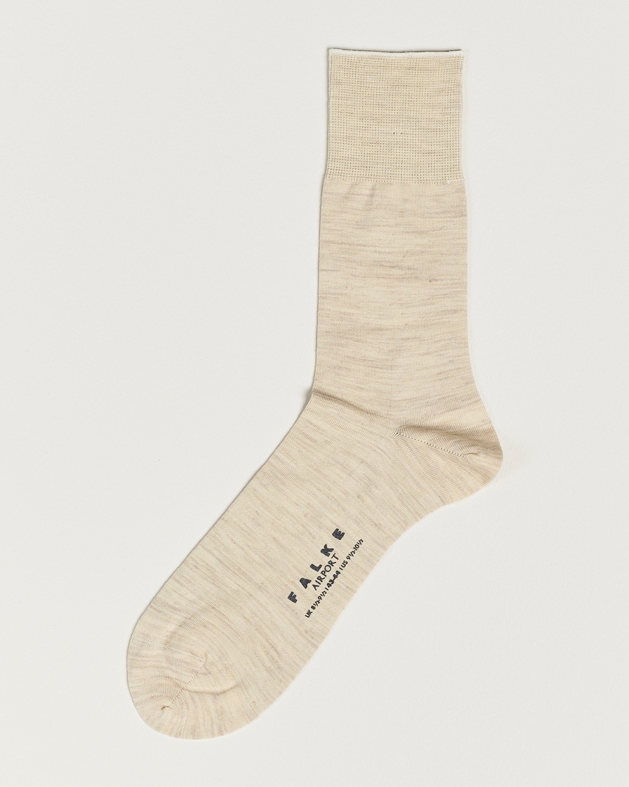 Men | Everyday Socks | Falke | Airport Socks Beige Melange