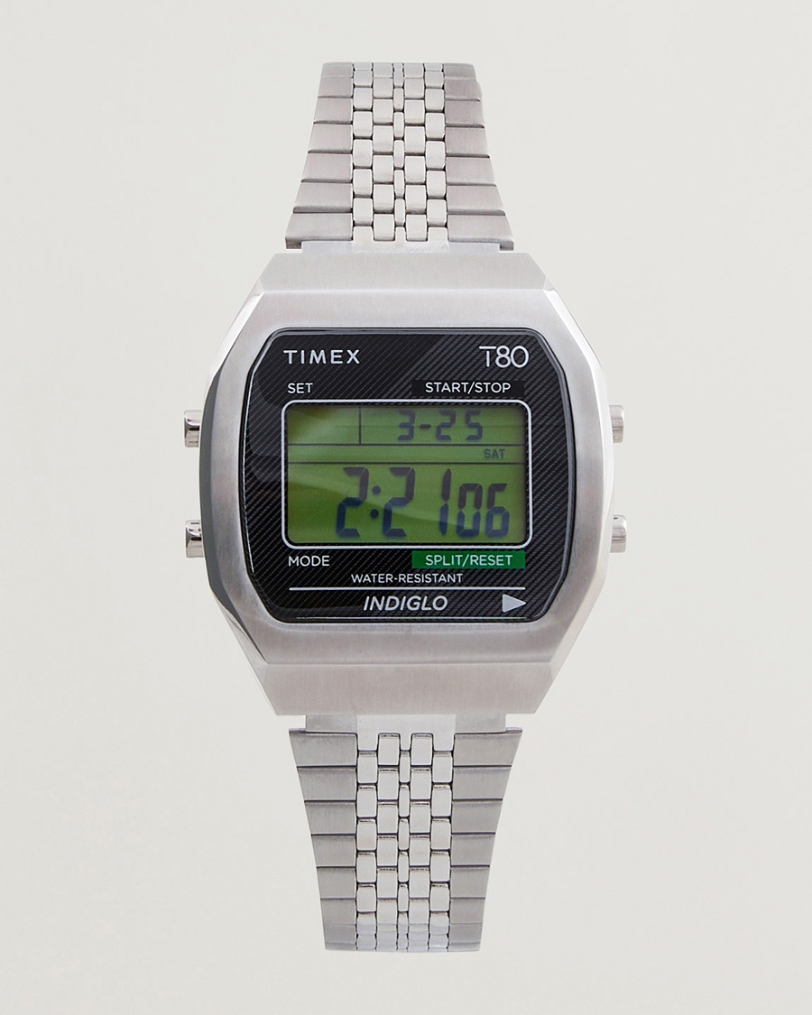 Men | Watches | Timex | T80 Stainless Steel 36mm Silver