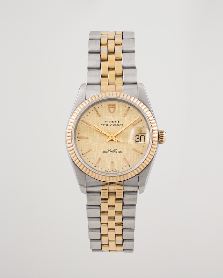 Used | | Tudor Pre-Owned | Prince Oysterdate 74033 Gold Steel Gold