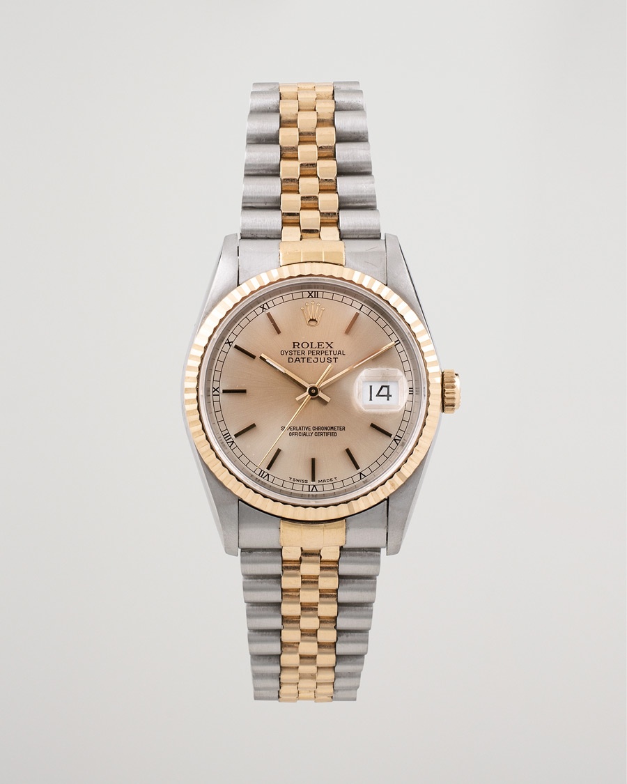 Used | | Rolex Pre-Owned | Datejust 16233 Oyster Perpetual Steel/Gold Gold