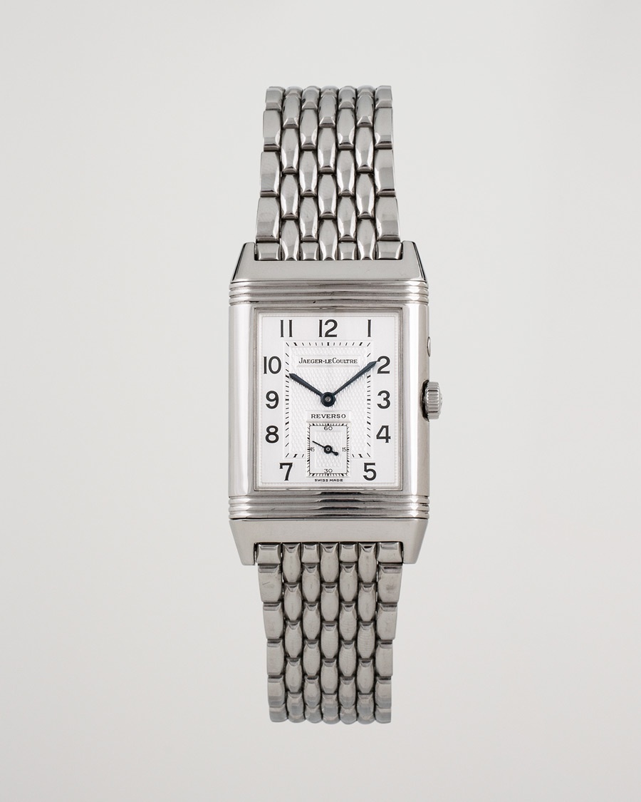 Used | | Jaeger-LeCoultre Pre-Owned | Reverso Duoface 270.8.54 Steel Silver Black