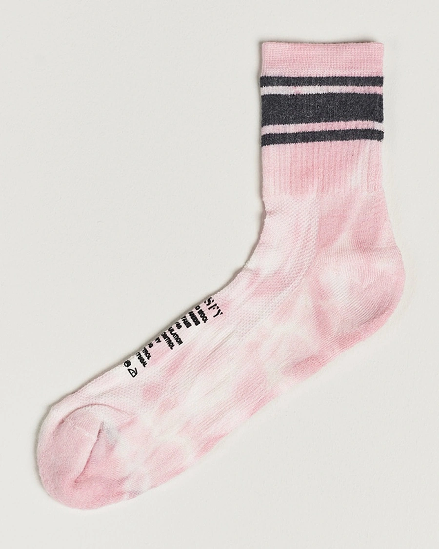 Men | Satisfy | Satisfy | Merino Tube Socks Rock Salt Tie Dye