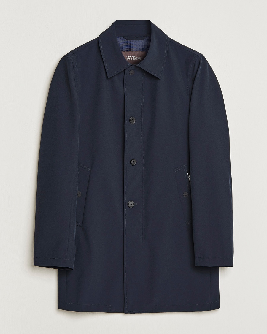 Men | Autumn Jackets | Oscar Jacobson | Johnson Coat Navy