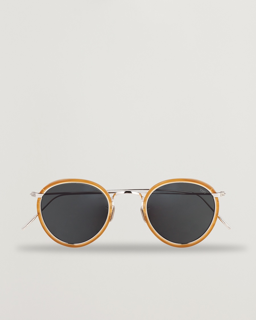 Men | D-frame Sunglasses | EYEVAN 7285 | 717E Sunglasses Silver Honey