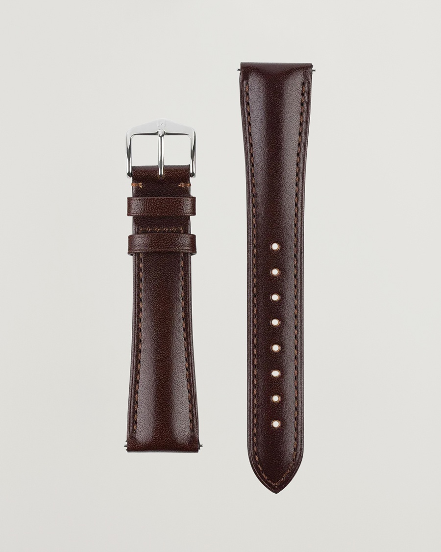 HIRSCH Siena Tuscan Leather Watch Strap Brown – Brown
