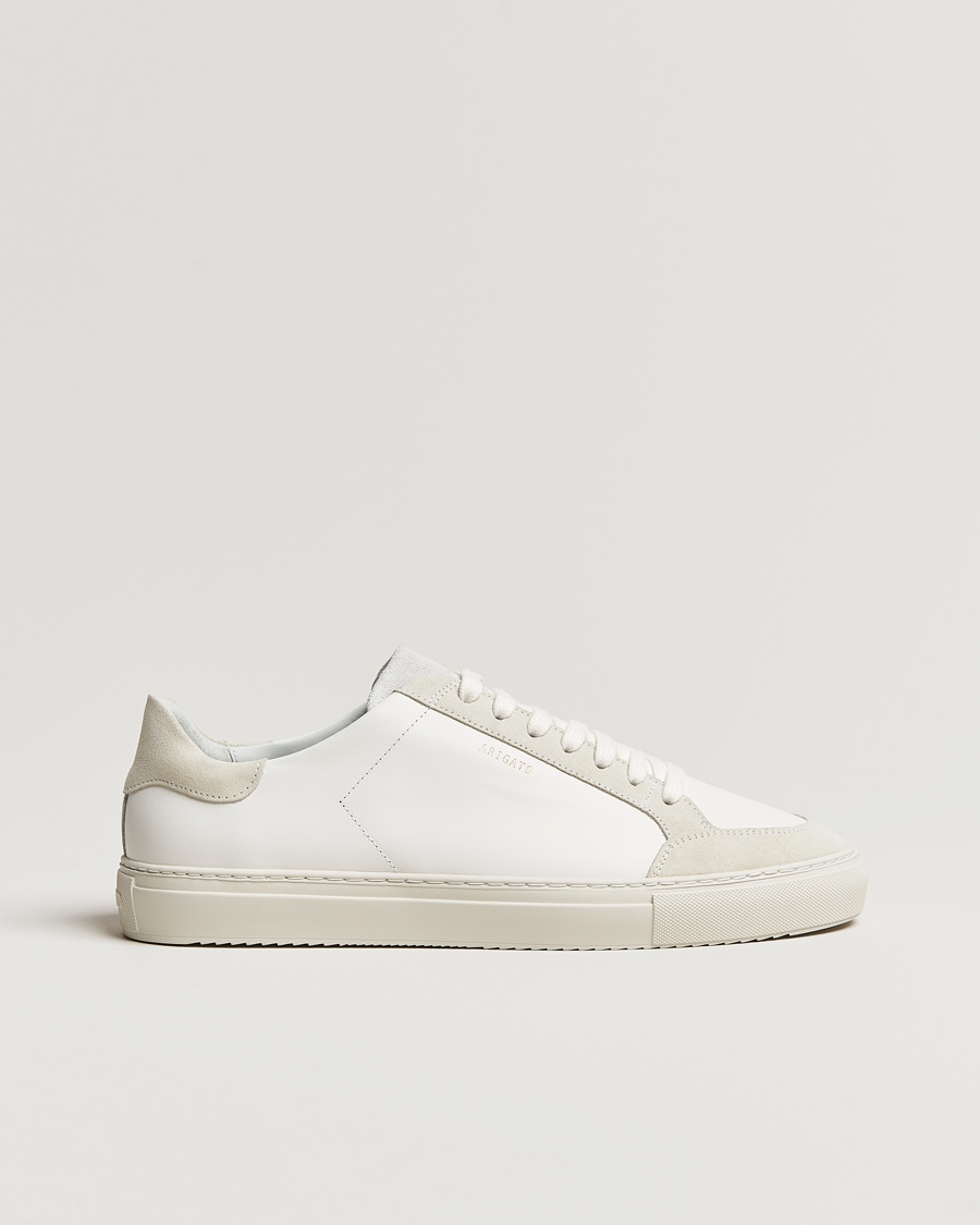 Men | White Sneakers | Axel Arigato | Clean 90 Triple Sneaker White/Beige