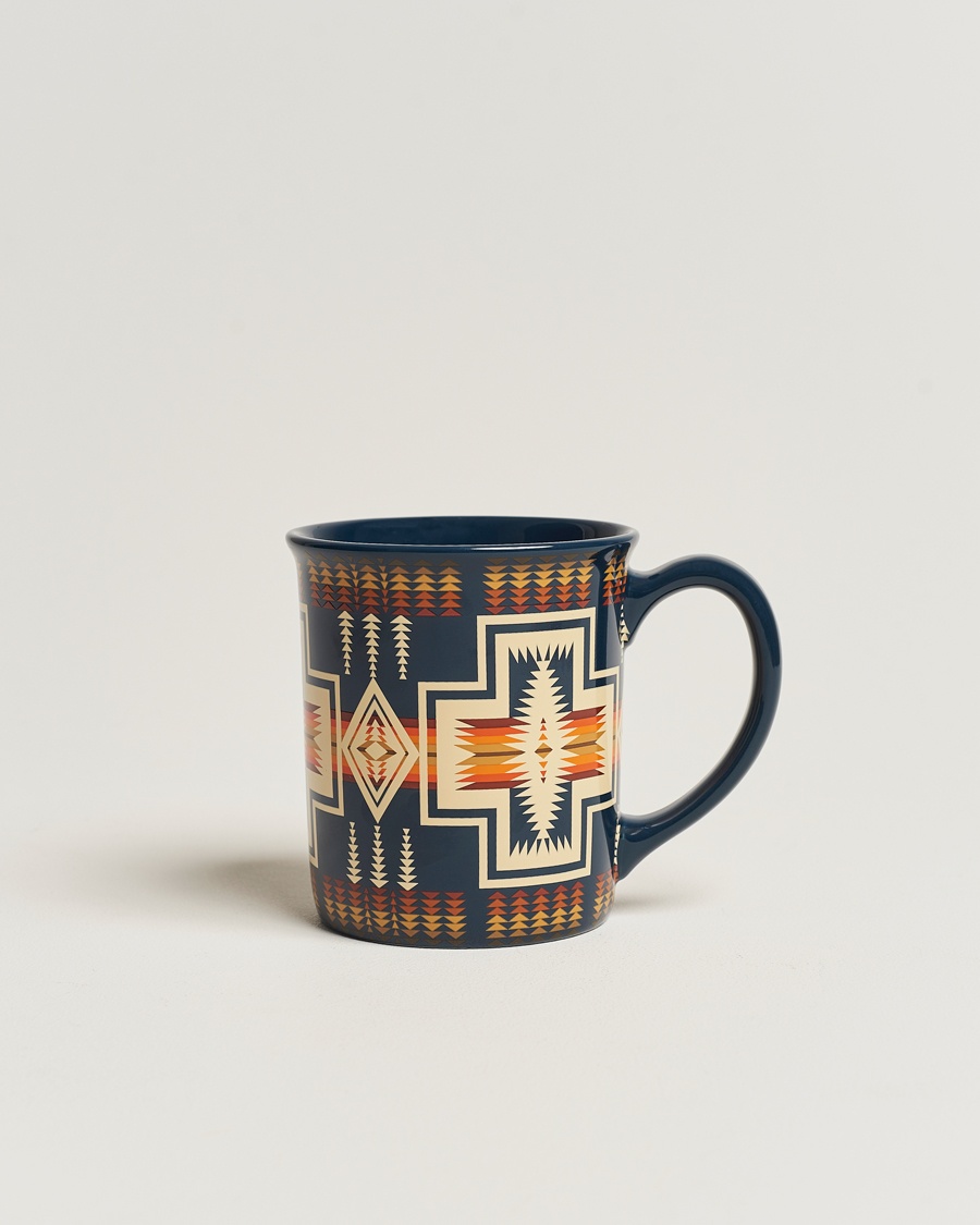Men | Lifestyle | Pendleton | 18oz Ceramic Mug Harding Navy