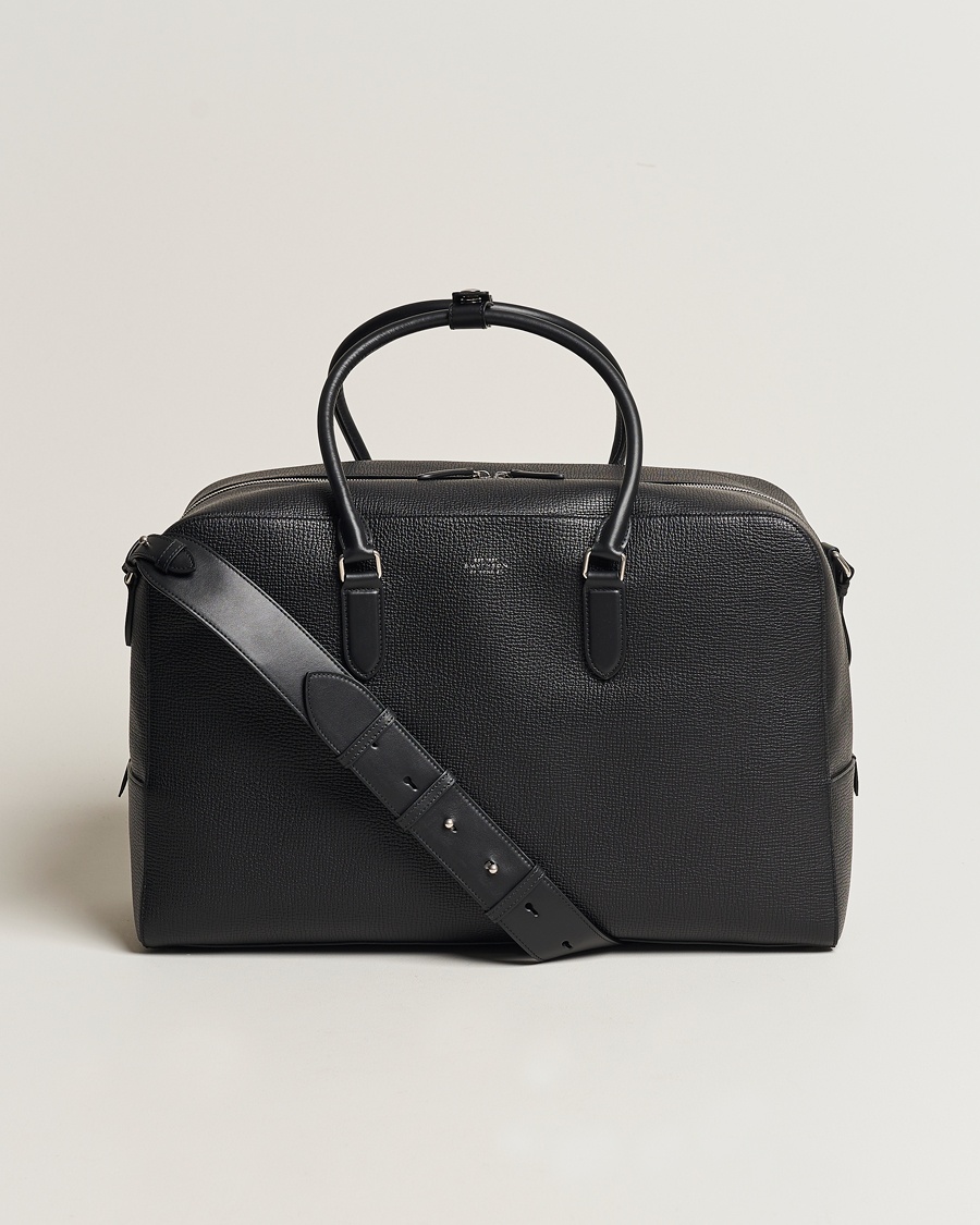 Smythson SmythsonLudlow Soft Travel BagBlack – Black