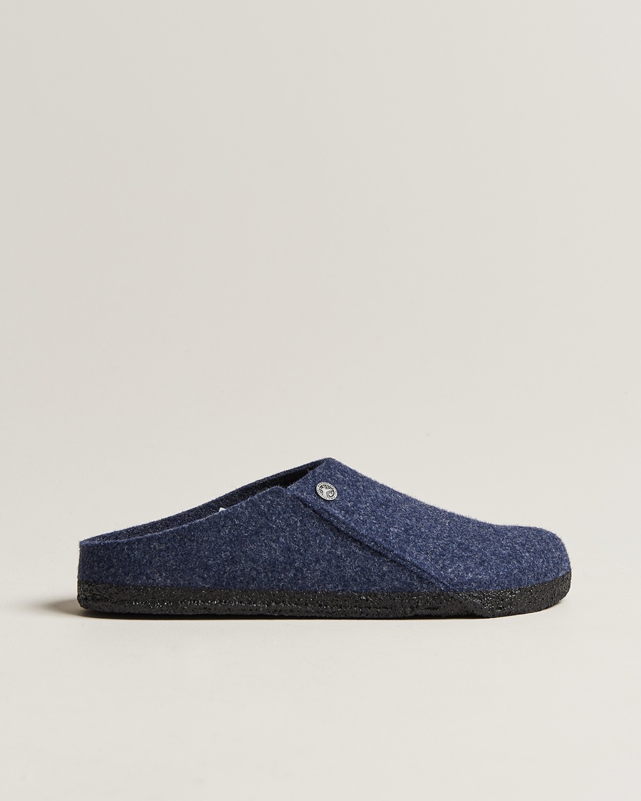 BIRKENSTOCK Zermatt Wool Felt Dark Blue – Blue