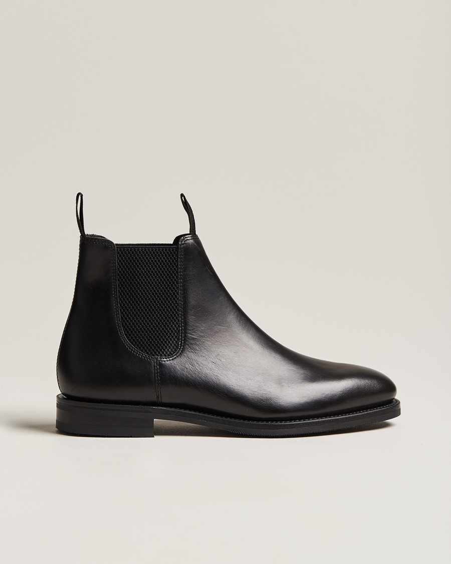 Loake 1880 Emsworth Chelsea Boot Black Leather – Black