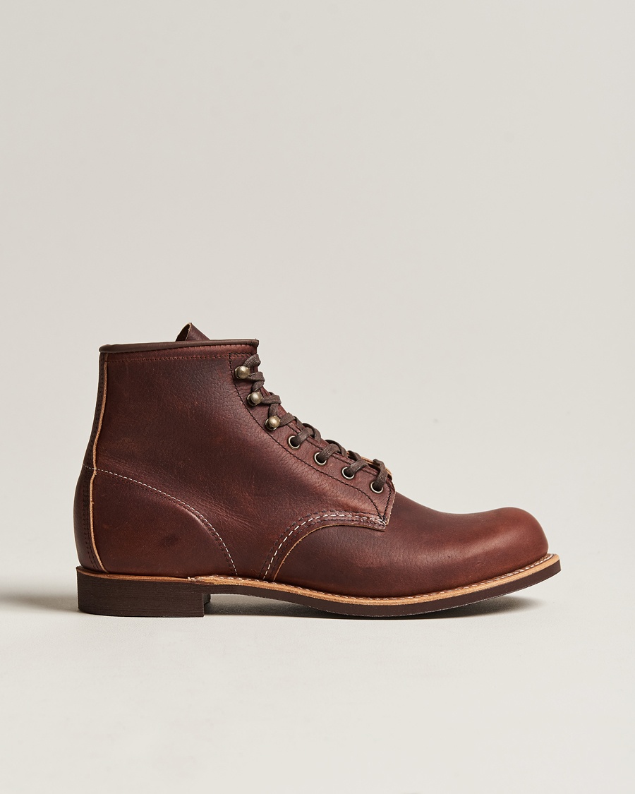 Men | Lace-up Boots | Red Wing Shoes | Blacksmith Boot Briar Oil Slick Leather