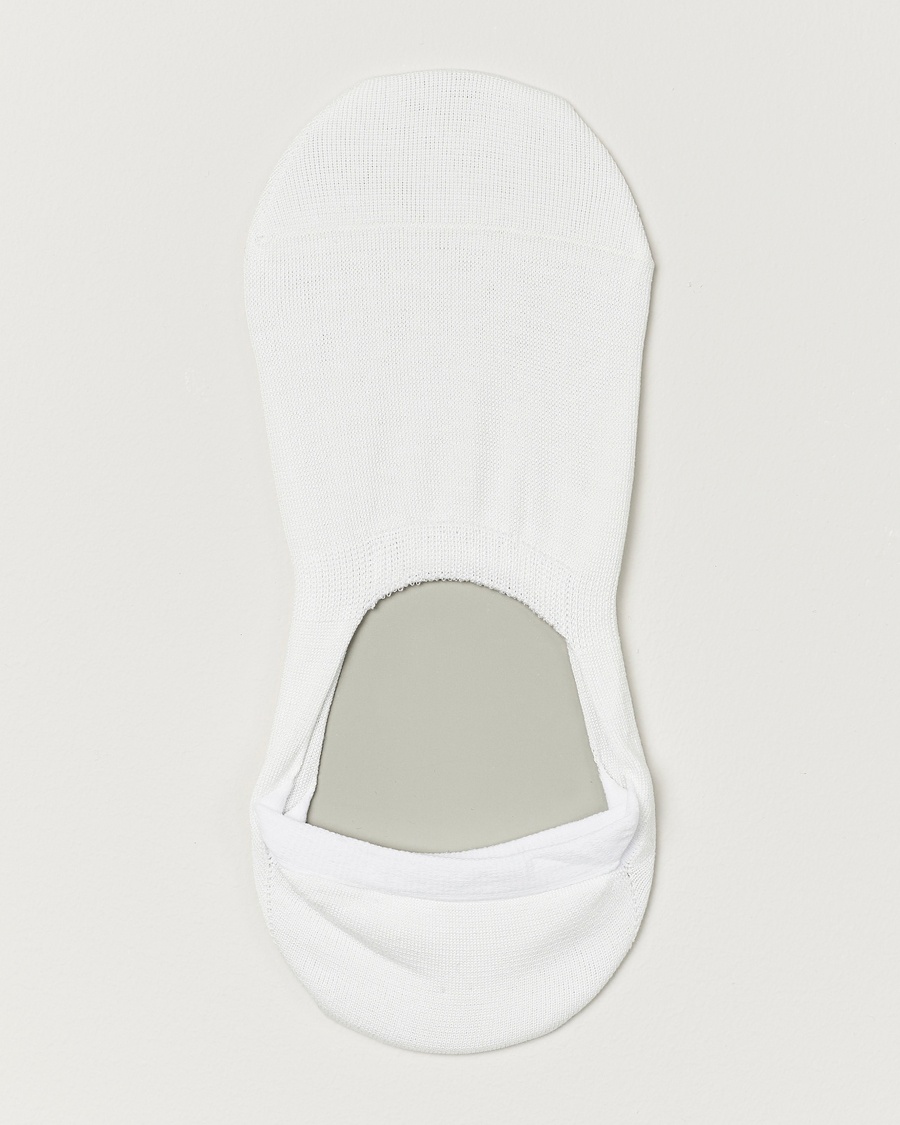 Bresciani Step in Ghost Socks White – White