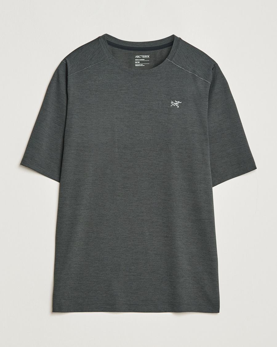 Men | T-Shirts | Arc'teryx | Cormac Crew Neck T-Shirt Black Heather