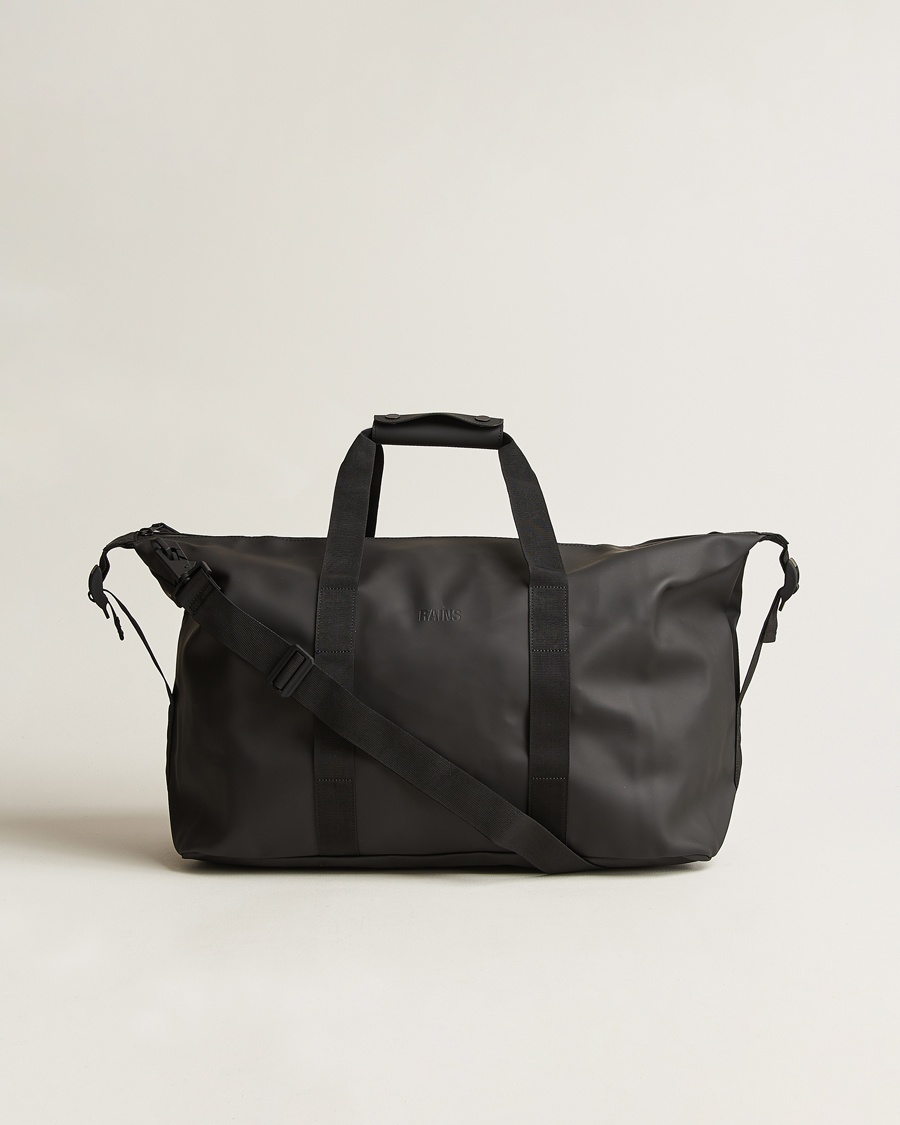 RAINS Hilo Weekendbag Black – Black