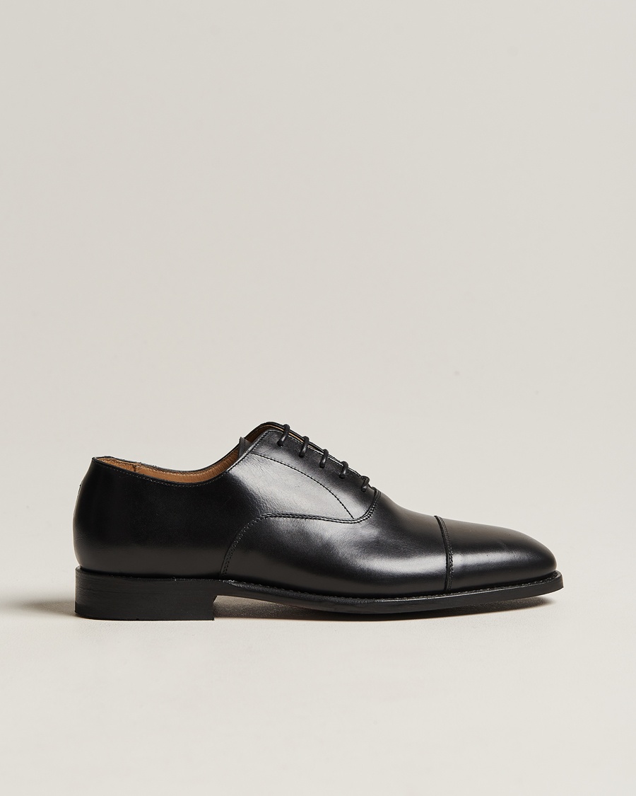 Myrqvist Äppelviken Oxford Black Calf – Black