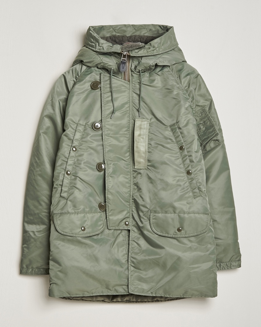 BEAMS PLUS MIL Type N-3B Parka Sage – Green