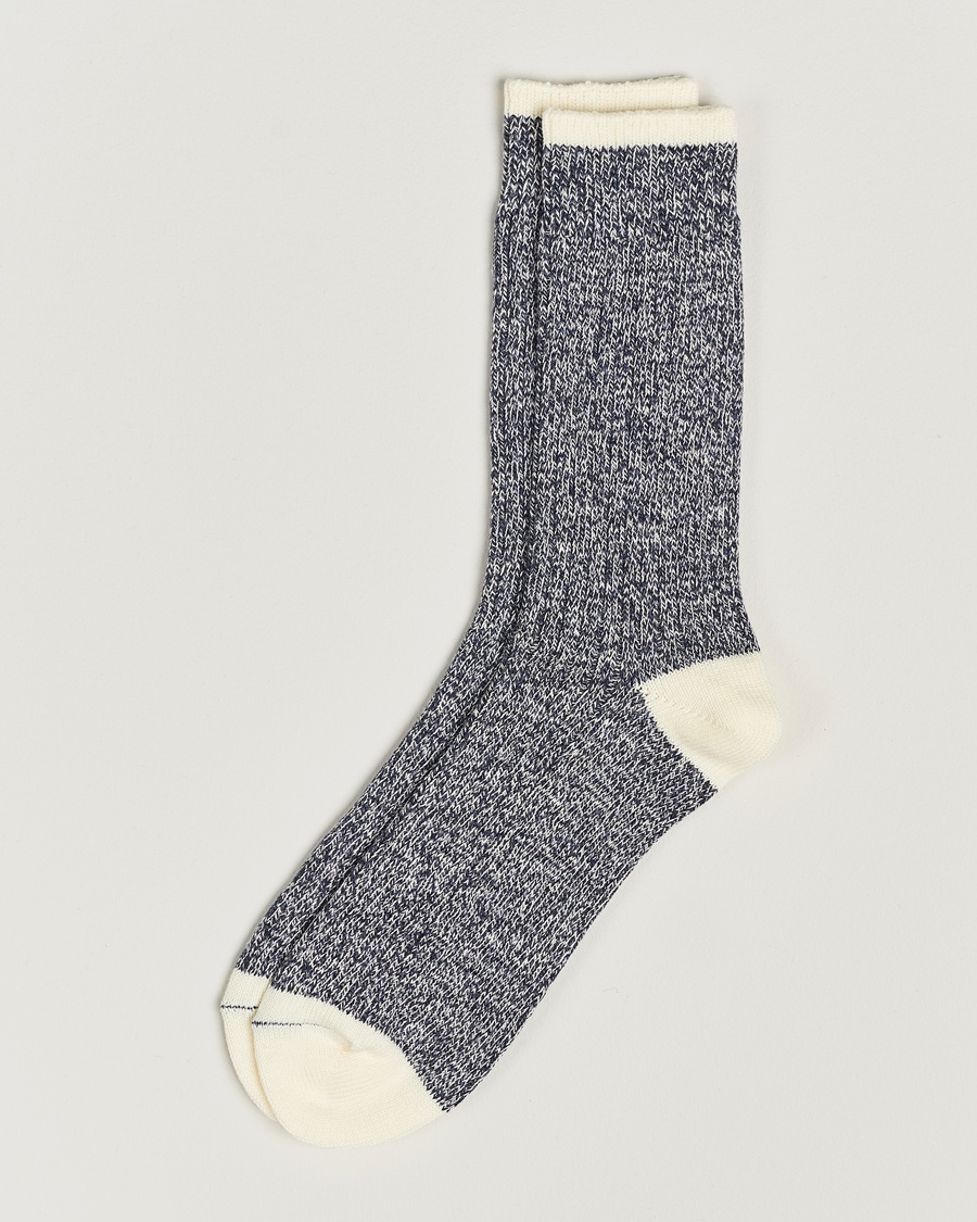 Men | BEAMS PLUS | BEAMS PLUS | Rag Socks Navy