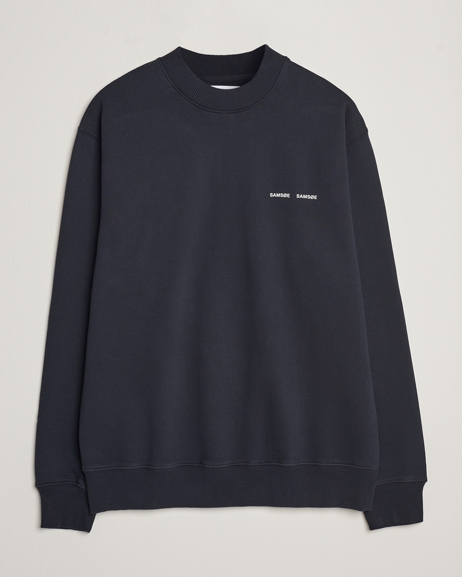 Samsøe Samsøe Norsbro Crew Neck Sweatshirt Sky Captian – Blue