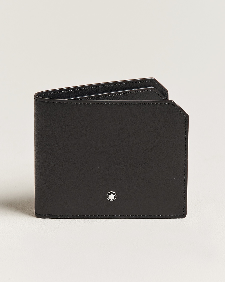 Montblanc MST Selection Soft Wallet 6cc Black – Black