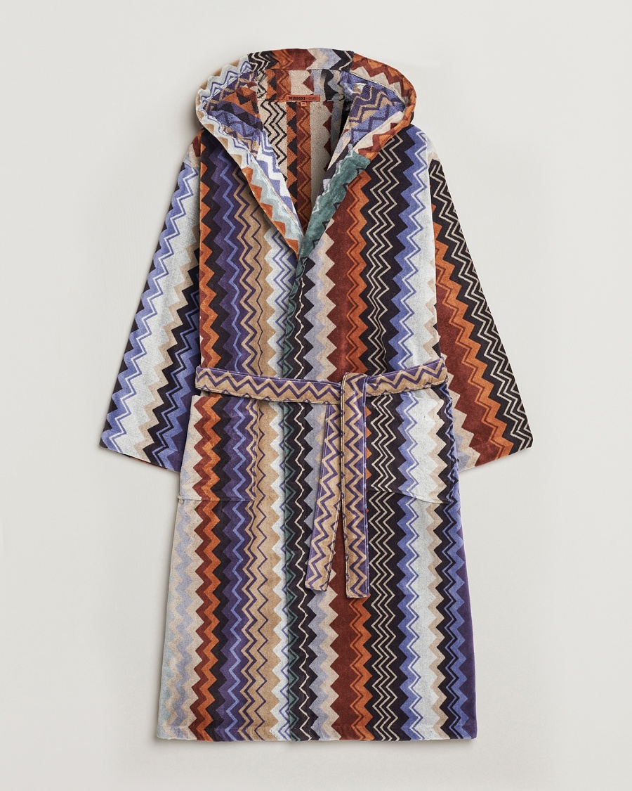Missoni Home Giacomo Bathrobe Verde Multi – Multi-colour