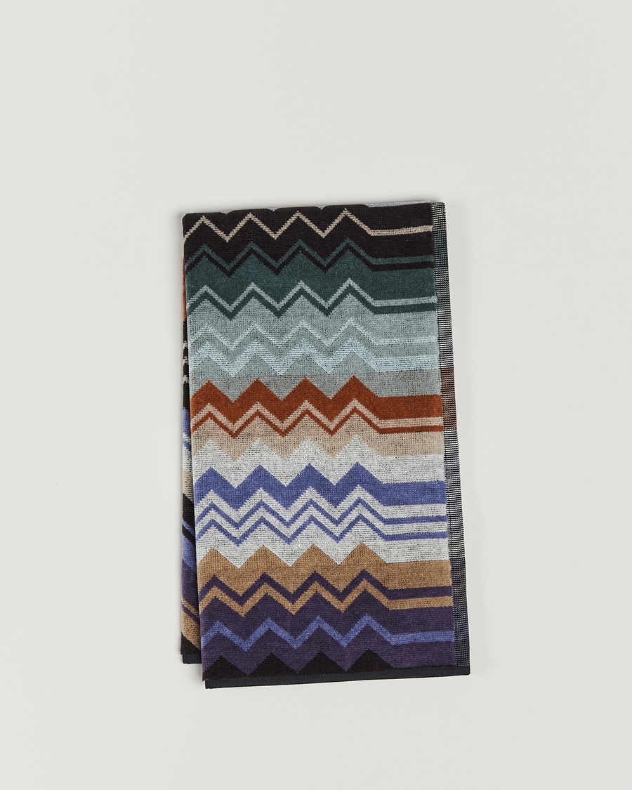 Missoni Home Giacomo Hand Towel 40x70cm Verde Multi – Multi-colour