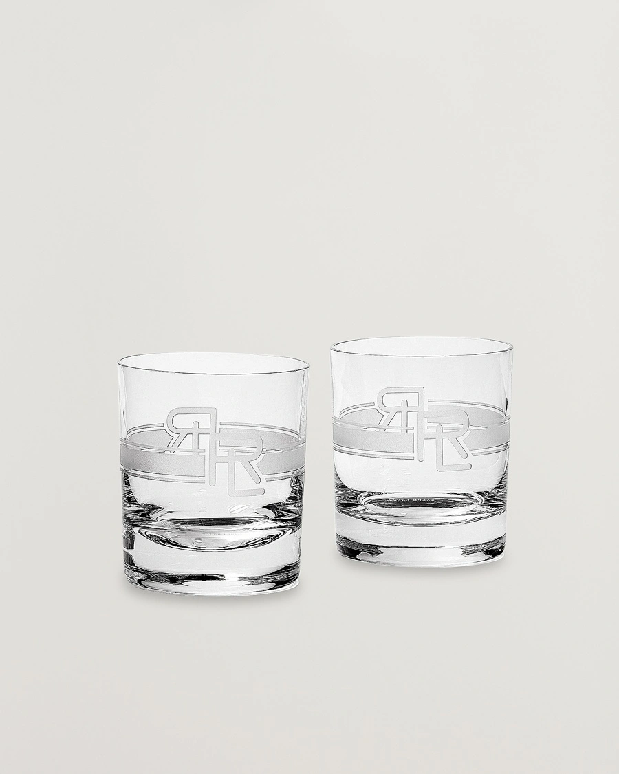 Ralph Lauren Home Ashton Double-Old-Fashioned Set Clear