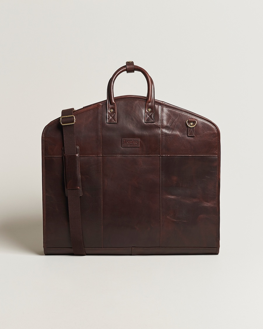 Loake Shoemakers London Leather Suit Carrier Brown – Brown