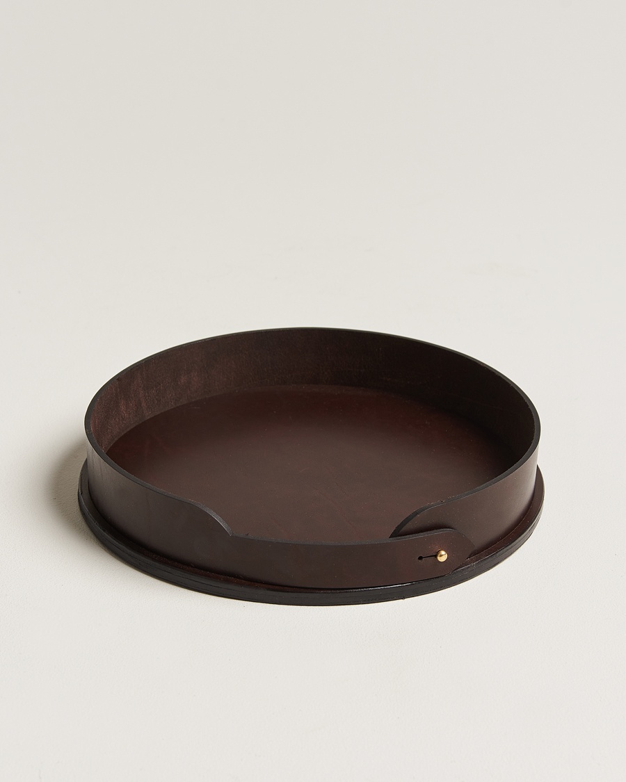 Tärnsjö Garveri Leather Tray 007 Dark Brown – Brown