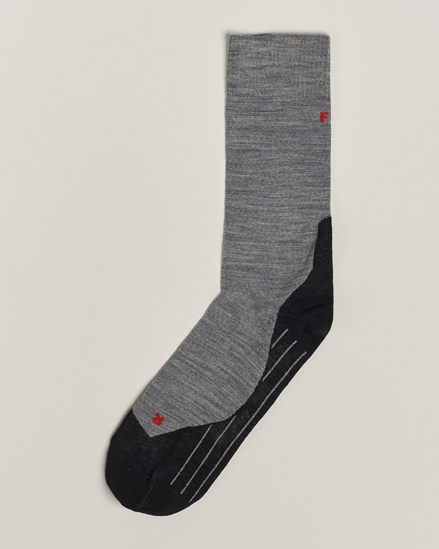 Men | Falke Sport | Falke Sport | Falke TK5 Wander Trekking Socks Light Grey