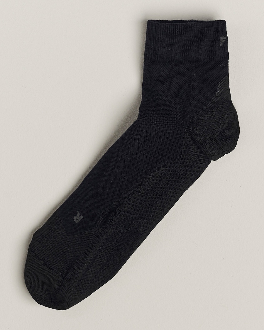 Falke GO2 Short Golf Socks Black – Black