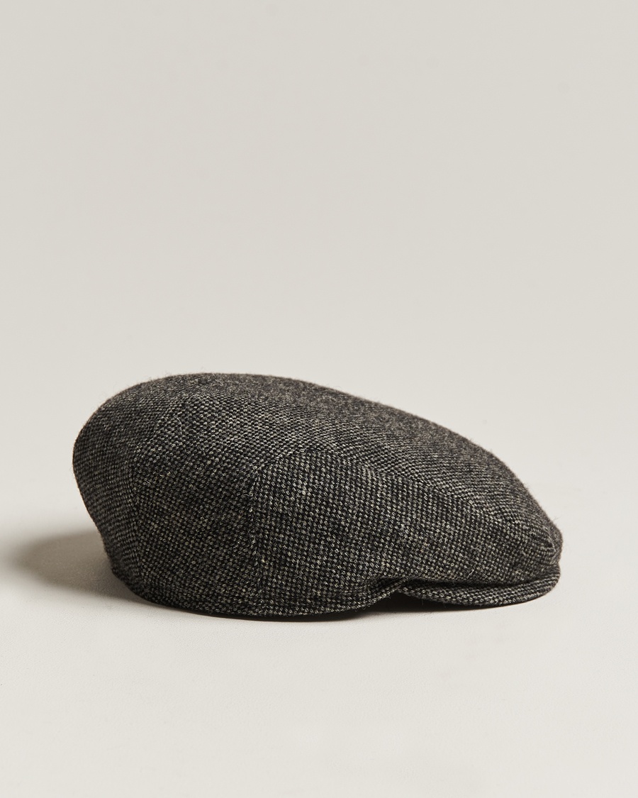 Wigéns Ivy Slim Donegal Wool Dark Grey – Grey