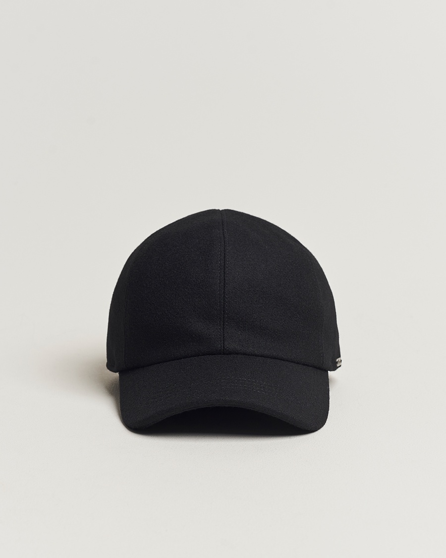 Wigéns Baseball Classic Melton Wool Black – Black