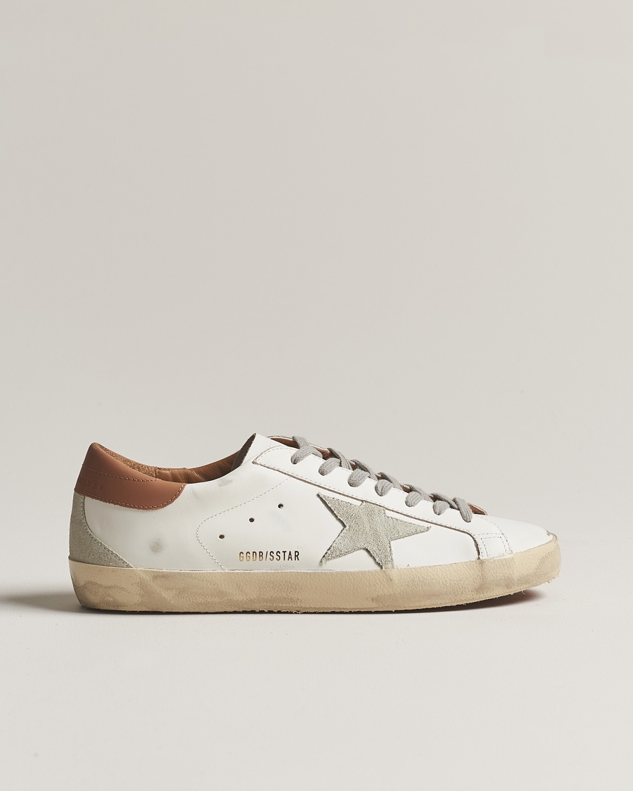Men | | Golden Goose | Super-Star Sneakers White/Caramel
