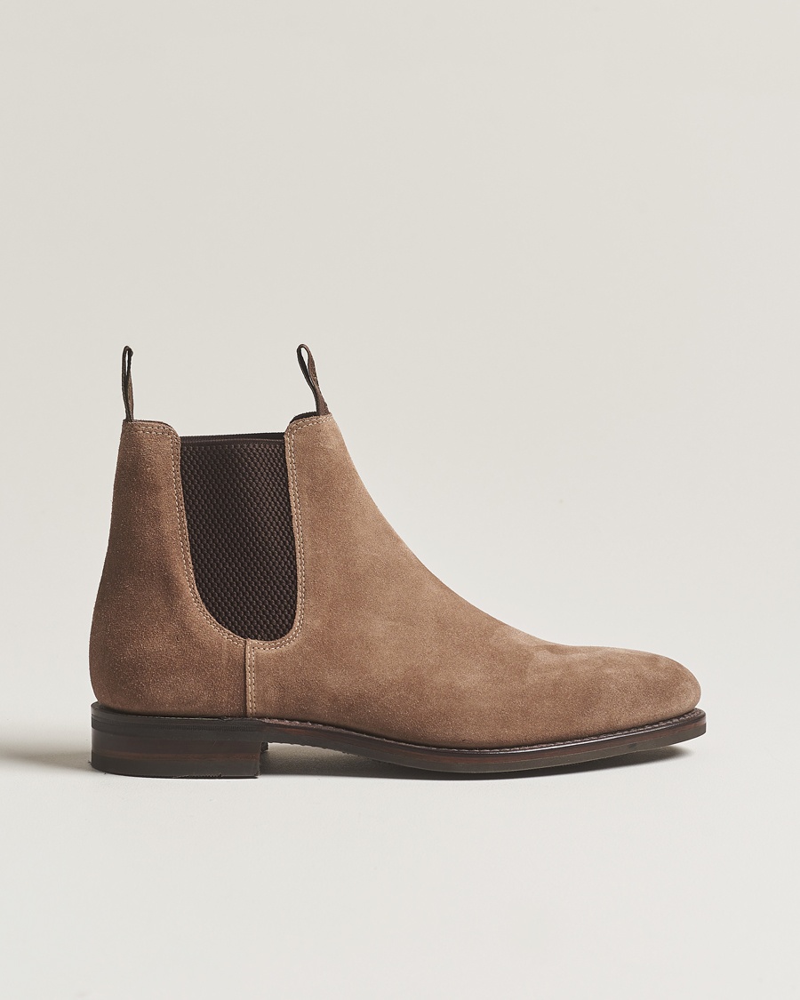 Men | Loake 1880 | Loake 1880 | Emsworth Chelsea Boot Flint Suede