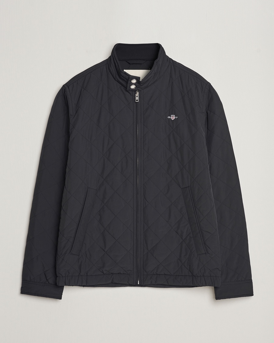 Gant The Quilted Windcheater Black – Black