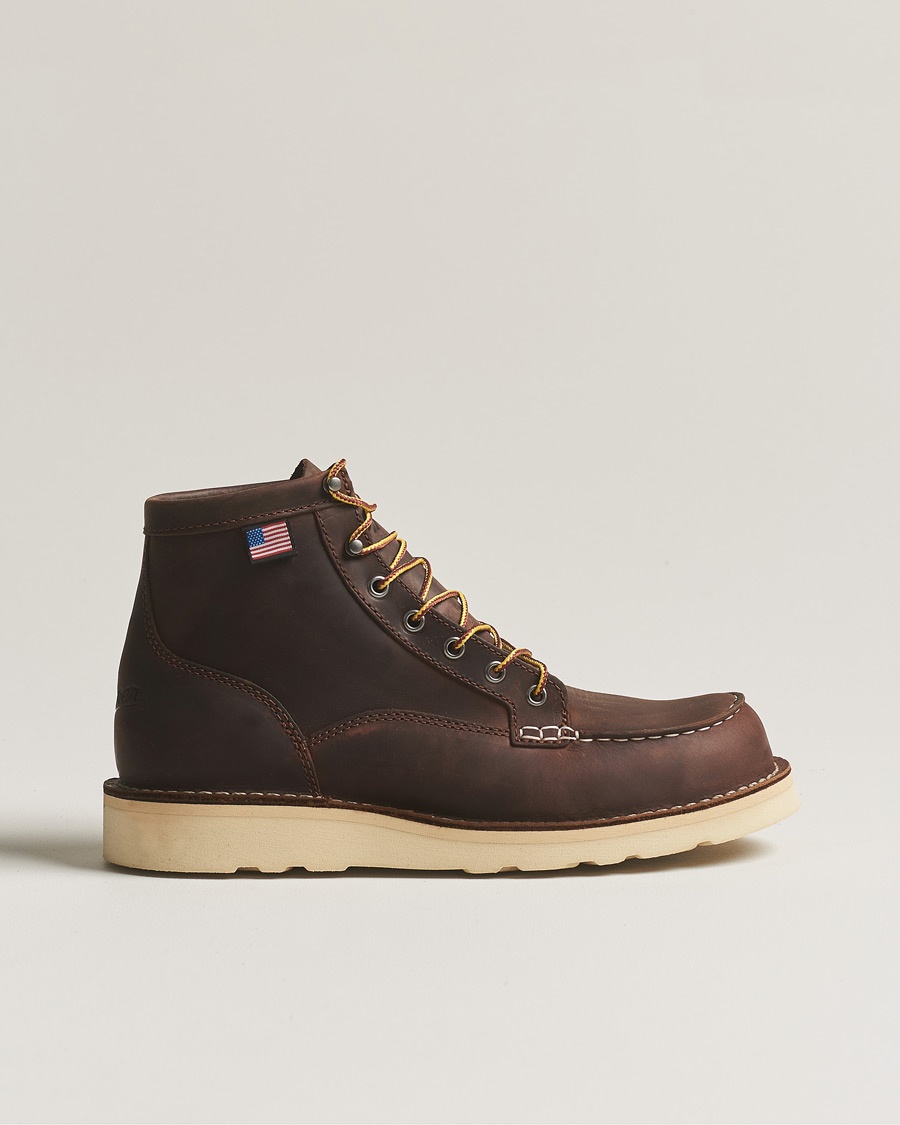 Danner Bull Run Leather Moc Toe Boot Brown – Brown