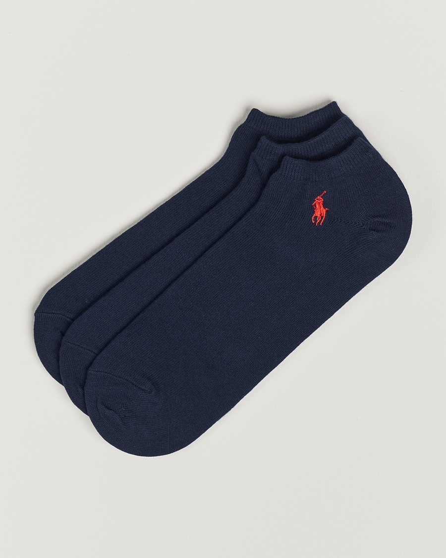 Polo Ralph Lauren 3-Pack Ghost Sock Navy – Blue