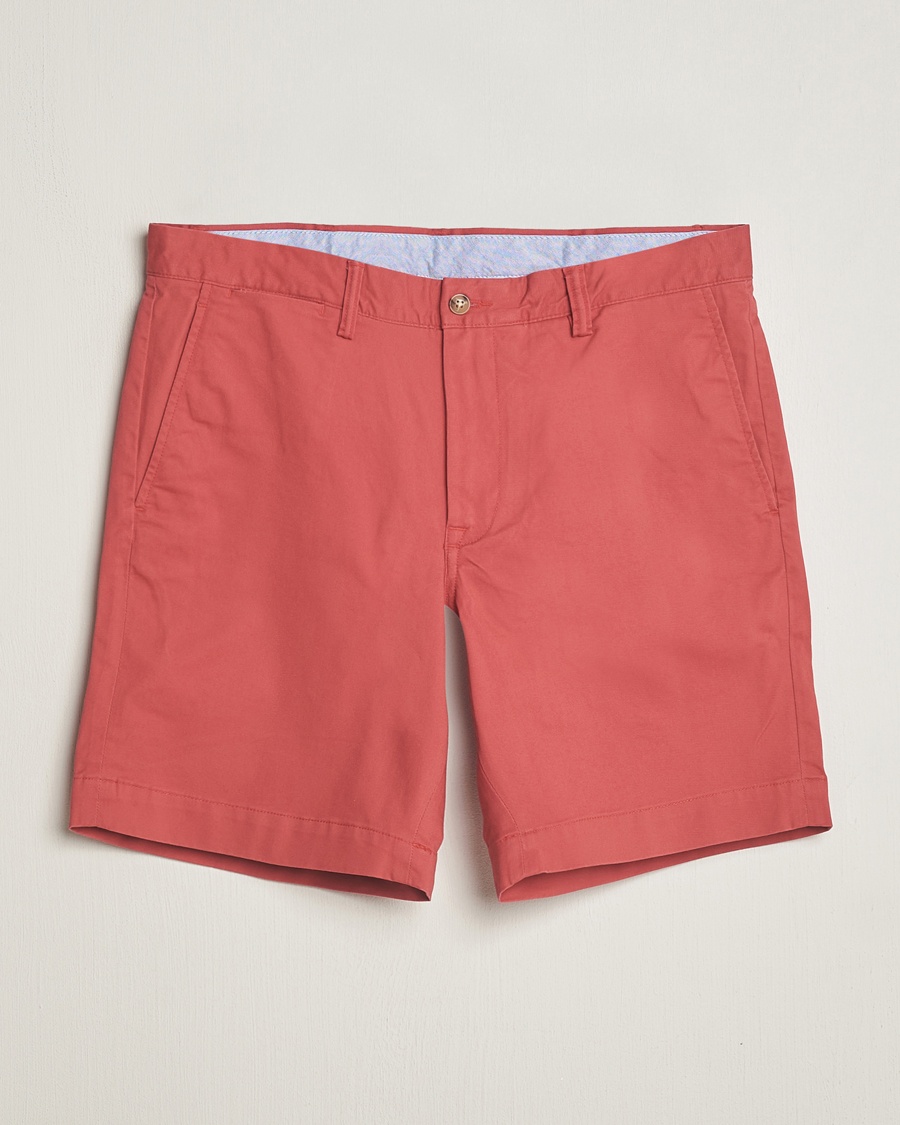 Men | Shorts | Polo Ralph Lauren | Tailored Slim Fit Shorts Nantucket Red