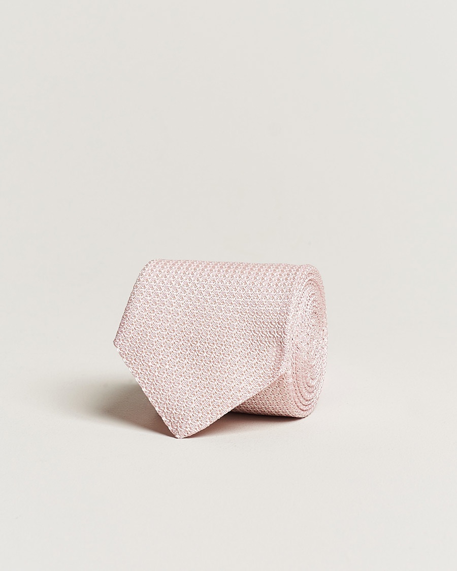 Amanda Christensen Silk Grenadine 8 cm Tie Pink – Pink