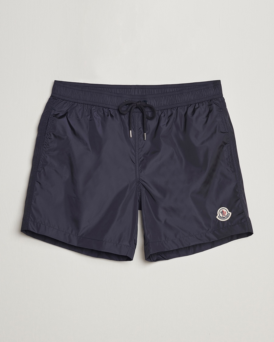 Moncler Nylon Swim Shorts Navy – Blue