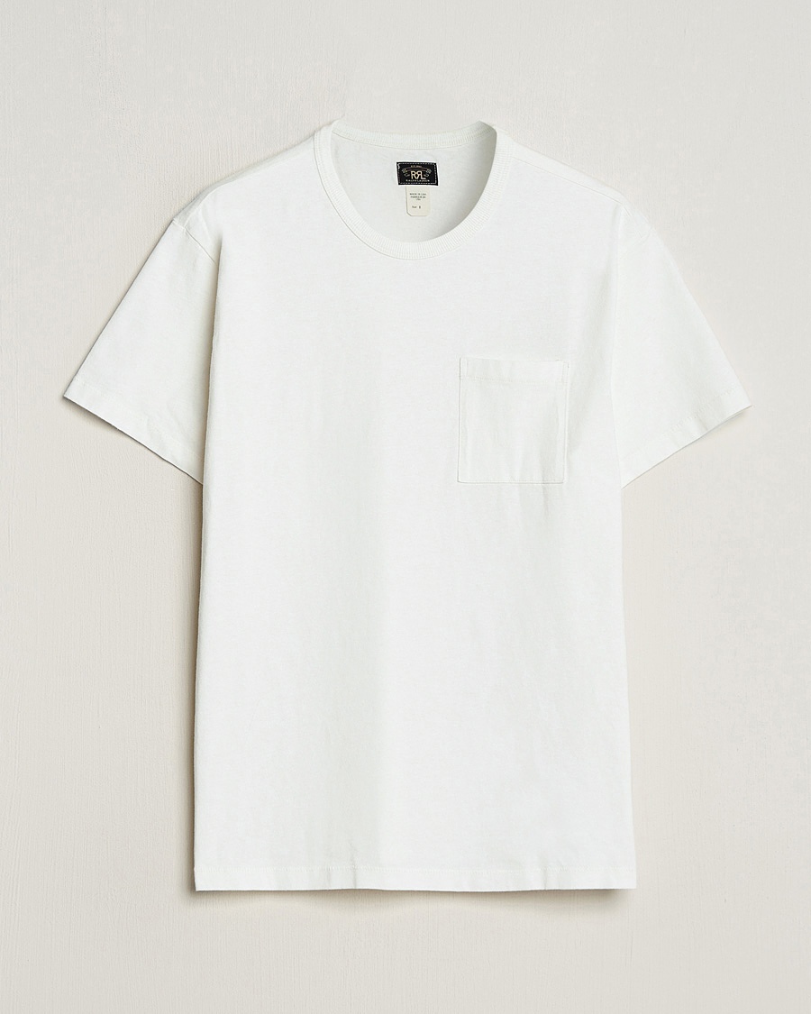 RRL 2-Packet Pocket Tee Warm White – White